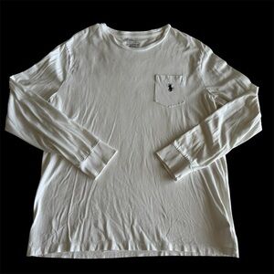 Polo Ralph Lauren White Long Sleeve Tee